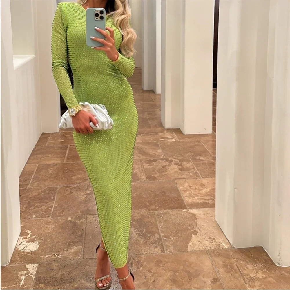 Self Portrait GG Crystal-Embellished Midi Dress NWT! - Picture 4 of 12